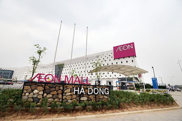Siêu thị AEON Hà Đông là trung tâm mua sắm nổi tiếng đến từ đất nước “Mặt trời mọc”